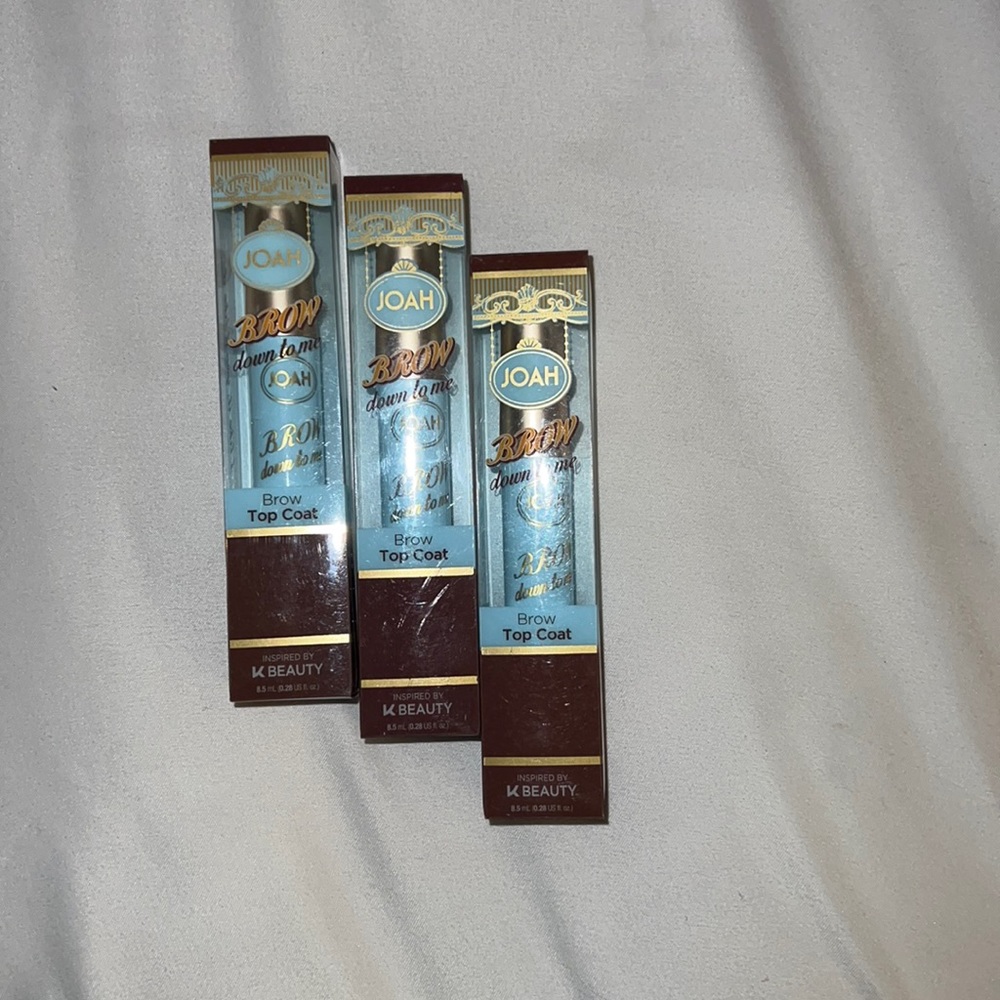 (3)Joah clear brow top coat: NEW!!!